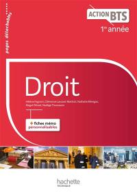 Droit, BTS 1re année