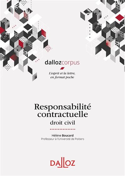 Responsabilité contractuelle : droit civil