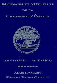 Monnaies et médailles de la campagne d'Egypte, an VI (1798)-an X (1801)