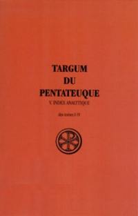 Targum du Pentateuque. Vol. 5. Index analytique