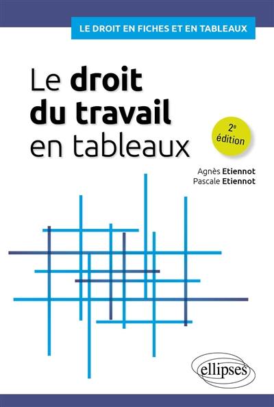 Le droit du travail en tableaux