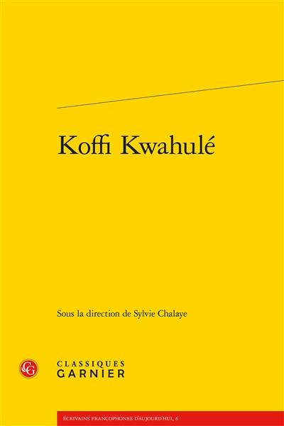 Koffi Kwahulé