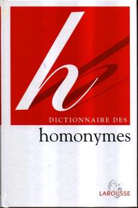 Dictionnaire des homonymes