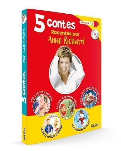 5 contes racontés par Anne Richard