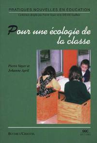 Pour une écologie de la classe