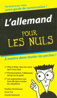 L'allemand pour les nuls