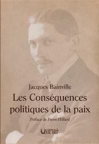 Les conséquences politiques de la paix