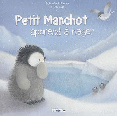 Petit manchot apprend à nager