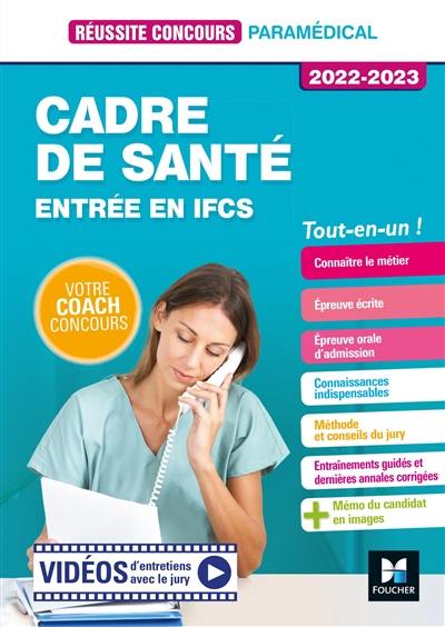 Cadre de santé : entrée en IFCS, tout-en-un ! : 2022-2023