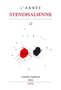 Année stendhalienne (L'), n° 12. Racine et Shakespeare