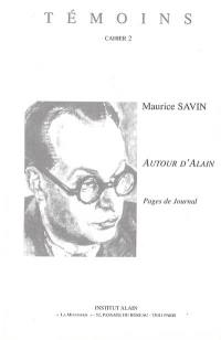 Autour d'Alain : pages de journal