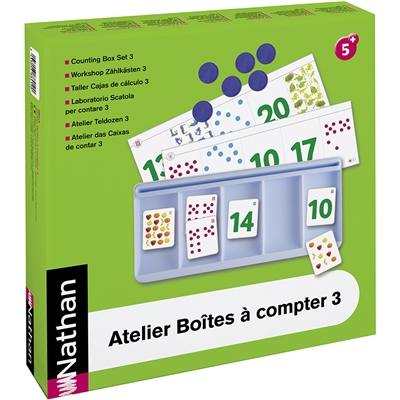 Atelier Boîtes à compter. 3, pour 4 enfants