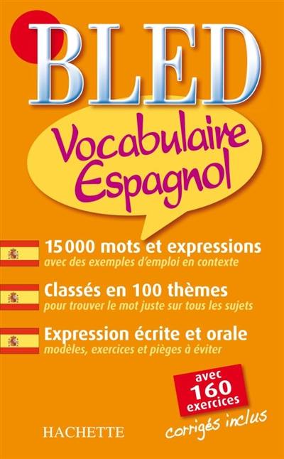 Bled vocabulaire espagnol