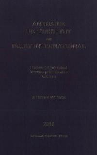 Annuaire de l'Institut de droit international. Vol. 77-1. Session de Hyderabad 2017 : travaux préparatoires : justitia et pace. Session of Hyderabad, 2017 : preparatory work : justitia et pace. Yearbook institute of international law. Vol. 77-1. Session de Hyderabad 2017 : travaux préparatoires : justitia et pace. Session of Hyderabad, 2017 : preparatory work : justitia et pace