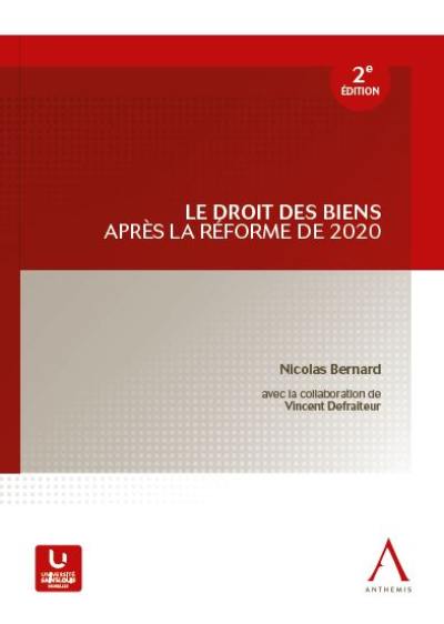 Le droit des biens après la réforme de 2020