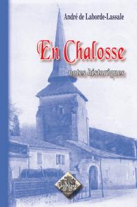 En Chalosse : notes historiques