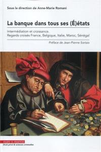 La banque dans tous ses (E)états : intermédiation et croissance : regards croisés France, Belgique, Italie, Maroc, Sénégal