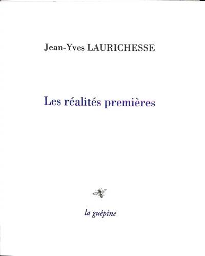 Les réalités premières