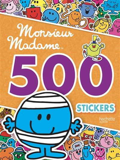 Monsieur, Madame : 500 stickers