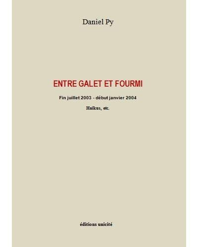 Entre galet et fourmi : fin juillet 2003-début janvier 2004 : haïkus, etc.