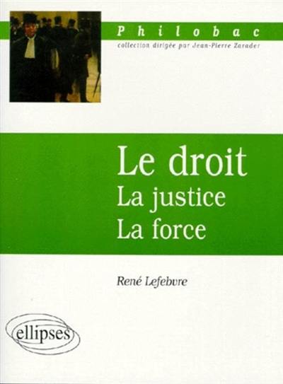 Le droit, la justice, la force