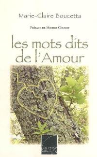 Les mots dits de l'amour