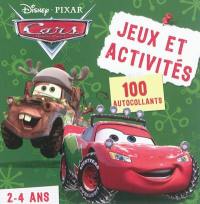 Cars, quatre roues : jeux et activités, 2-4 ans