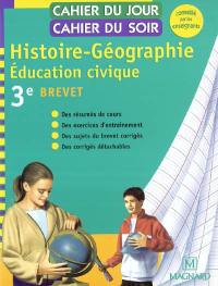 Histoire-géographie, éducation civique 3e