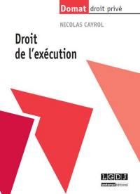 Droit de l'exécution