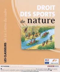 Le droit des sports de nature