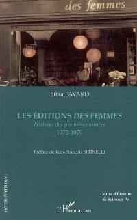 Les Editions des Femmes : histoire des premières années, 1972-1979