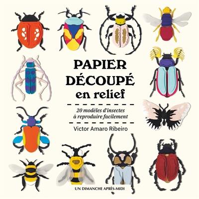 Insectes en papier découpé