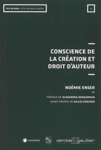 Conscience de la création et droit d'auteur