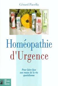 L'homéopathie d'urgence