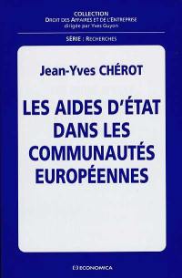 Les aides d'Etat dans les Communautés européennes