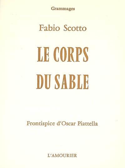 Le corps du sable