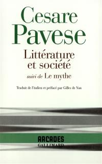 Littérature et société. Le mythe