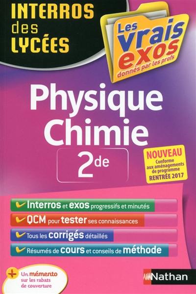 Physique chimie 2e