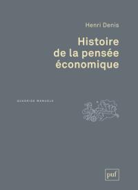 Histoire de la pensée économique