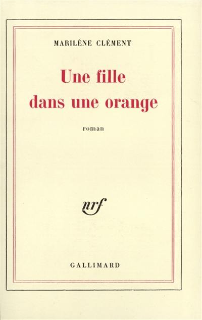 Une Fille dans une orange