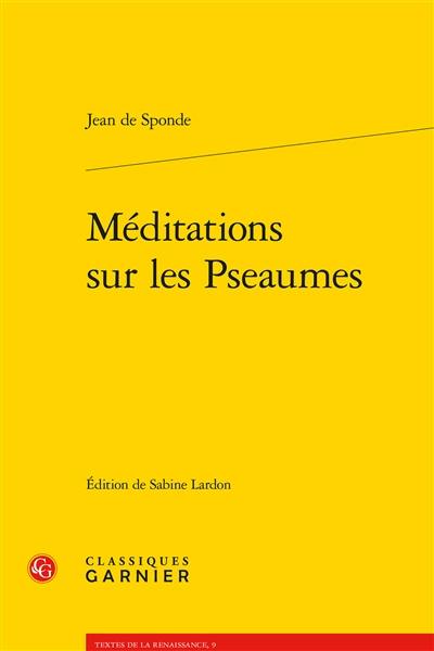 Méditations sur les Pseaumes