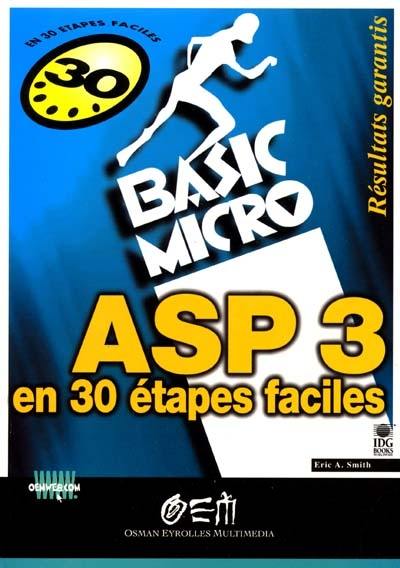 ASP 3 en 30 étapes faciles