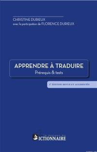 Apprendre à traduire : prérequis & tests