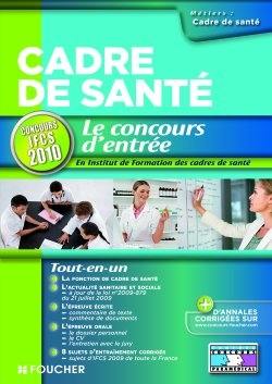 Cadre de santé : concours d'entrée en institut de formation de cadre de santé