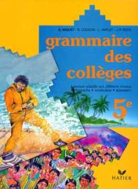 Grammaire des collèges, 5e