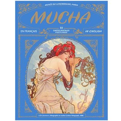 Mucha : 32 cartes postales : Musée du Luxembourg, Paris. 32 postcards