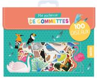 Ma pochette de gommettes : 100 oiseaux