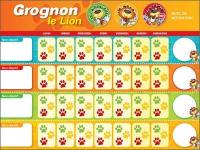 Grognon le lion : outil de motivation