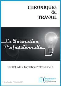 Chroniques du travail, n° 7. Les défis de la formation professionnelle