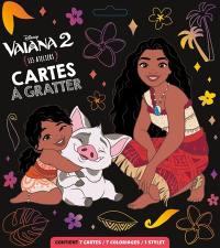 Vaiana 2 : pochettes cartes à gratter